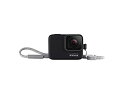 【未使用】【中古】 GoPro スリーブ + ランヤード ブラック for HERO7 6 5 | ACSST-001(2)