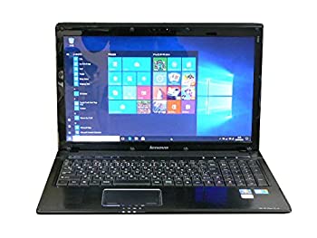 楽天ムジカ＆フェリーチェ楽天市場店【中古】 ノートパソコン 中古パソコン Lenovo G560 0679 ブラック テンキー ノート 本体 Windows10 レノボ Core i3 DVD 4GB 320GB