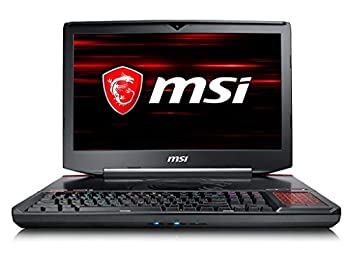 【中古】 MSI (エムエスアイ) ゲーミングノートPC GT83 TITAN 8RG-001JP [Win 10 Home・Core i7・18.4インチ・16GB・GTX 1080 ×2] GT838RG001JP