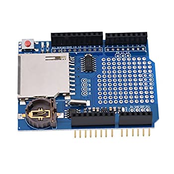 【中古】 Akozon データロギングシールドArduino UNO SDカード用データロガーアクイジションモジュールレコーダー