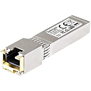 【未使用】【中古】 StarTech.com SFP+モジュール Cisco製品SFP-10GB-TC互換 10GBASE-T準拠 銅線トランシーバ SFP10GBTCST