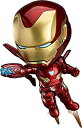 【未使用】【中古】 ねんどろいど アベンジャーズ/インフィニティ ウォー アイアンマン マーク50 インフィニティ エディション ノンスケール ABS PVC製 塗装済み