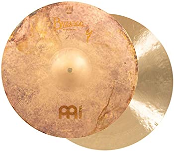 【未使用】【中古】 MEINL Cymbals マイネル Byzance Vintage Series ハイハットシンバル 16 Vintage Sand Hihat ペア B16SAH