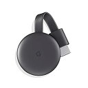 【未使用】【中古】 Google Chromecast 正規品 第三世代 2K対応 チャコール GA00439-JP