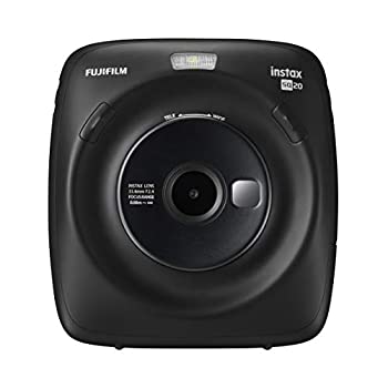 【未使用】【中古】 FUJIFILM 富士フイルム ハイブリッドインスタントカメラ instax SQUARE SQ20 マットブラック INS SQ 20 BLACK