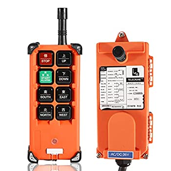 【未使用】【中古】 NEWTRY F21-E1B ワイヤレスリモコン リモートコントロール 工業用 デュアルトランスミッタ (送信機+AC 36V受信機)