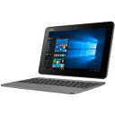 【中古】 ASUS エイスース 10.1型 2-in-1 ノートパソコン ASUS TransBook T101HA グレーシアグレー ストレージ 64GB T101HA-64G