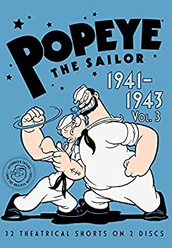 【未使用】【中古】 Popeye the Sailor Volume 3 1941-1943 [DVD]