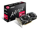 【未使用】【中古】 MSI Radeon RX 570 ARMOR 8G グラフィックスボード VD6851