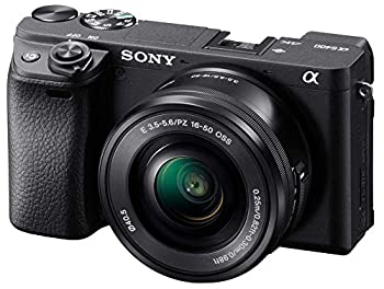 【未使用】【中古】 SONY Alpha A6400 Mirrorless Digital Camera [with 16-50mm Lens] InterNational Version (Black)