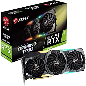 【未使用】【中古】 MSI GeForce RTX 2080 GAMING TRIO グラフィックスボード VD6872 1