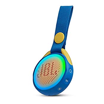 【中古】 JBL JR POP Bluetoothスピーカー IPX7防水 ポータブル ライトリング ブルー JBLJRPOPBLU