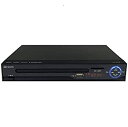 【中古】 山善 キュリオム DVDプレーヤー CPRM対応 再生専用 HDMIケーブル付き CDVP-42HD (B)