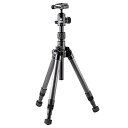 【中古】 Velbon トラベル三脚 ULTREK UTC-53 II AS 5段 ウルトラロック 脚径26.2mm 中型 自由雲台 (トルク調整対応) コマ止...