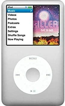  Music Player iPod Classic 6th Generation 80gb Silver Packaged in Plain White Box