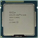 【中古-非常に良い】 intel Core i5-3470 SR0T8 ソケット H2 LGA1155 デスクトップ CPU プロセッサー 6MB 3.2GHz 5GT/s