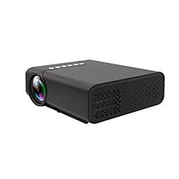 【未使用】【中古】 HOQTUM ミニ ビデオプロジェクター HD 1080P 有線 共有画面 ポータブル ホームシアター マルチメディア HDMIをサポート USB VGA TF