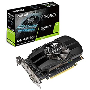 【中古】 ASUS Phoenix PH-GTX1650-O4G GeForce GTX 1650 4 GB GDDR5 1