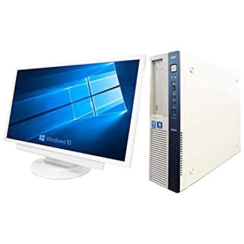 【中古-非常に良い】 【Win 10】【超大画面22インチ液晶セット】 NEC MB-J 第四世代Core i5-4570 3.2GHz メモリー 8GB HDD 1TB DVD
