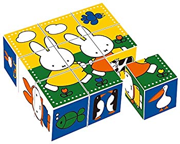 【未使用】【中古】 9コマ 子供向けパズル ミッフィー 【キューブパズル】