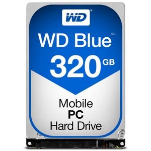 【中古】 Western Digital WD Blueシリーズ 2.5インチ内蔵HDD 320GB SATA 5400rpm7mm厚 WD3200LPCX 簡易梱包