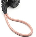 【未使用】【中古】 INPON ハンドストラップ 金属リング リングカバー付き 一眼レフ ミラーレス コンパクトカメラ用 ピンク 線径9mm(2)