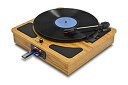 【中古-非常に良い】 クマザキエイム Bearmax レコードプレイヤー ラジオ+メディアレコーダー TRM109W