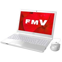 【中古-非常に良い】 富士通 15.6型ノートパソコン FMV LIFEBOOK AH41 D2 アーバンホワイト AMD A4-9125 メモリ 4GB SSD 256GB FMVA41D2W