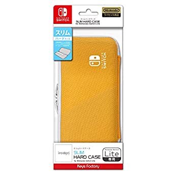 【中古】 【任天堂ライセンス商品】SLIM HARD CASE for Nintendo Switch Lite ライトオレンジ