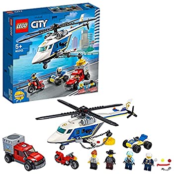 【未使用】【中古】 レゴ (LEGO) シティ ポリス ヘリコプターの追跡 60243