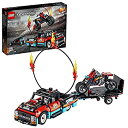 【中古】 LEGO レゴ テクニック トラックとバイクのスタントショー 42106