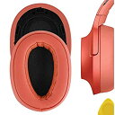 【中古-非常に良い】 Geekria QuickFit イヤーパッド 互換性 パッド SONY MDR-100ABN WH-H900N ヘッドホンに対応 イヤパ...