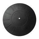 【中古-非常に良い】 直径170mmのレコードプレーヤーマット ターンテーブルプラッターマットラバーシリコンターンテーブルスリップマットパッド