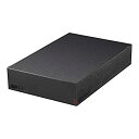 【未使用】【中古】 BUFFALO バッファロー USB3.2 (Gen.1) 対応外付けHDD 4TB ブラック HD-LE4U3-BA