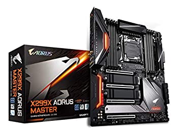 【未使用】【中古】 GIGABYTE X299X AORUS MASTER マザーボード [intel X299チップセット] MB4861