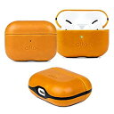 【中古】 Alto Leather Case Compatible with Airpods Pro Charging Case Premium Full-Grain Italian Aniline Leather Case Supports Wireless