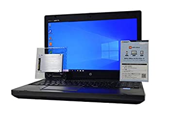 【中古-非常に良い】 ノートパソコン SSD 128GB HP ProBook 6570b 第3世代 Core i3 3110M HD+ 1600×900 15.6インチ 8GB 128GB DVDRO