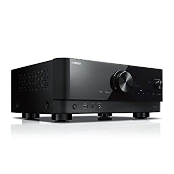 楽天ムジカ＆フェリーチェ楽天市場店【中古】 ヤマハ AVレシーバー RX-V4A （B） 5.1ch 4K120Hz Amazon Music Amazon Alexa 黒鏡面仕上げのシンプルデザイン ブラック