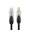 【未使用】【中古】 JIBドイツハイエンドグレード USB 2.0 ケーブルオーディオ用 音楽用 (タイプAオス - タイプBオス) コンピューター DAC デ...