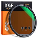【中古】 K&F Concept 46mm PLフィルター 高透過率 28層ナノコーティング サーキュラー コントラスト 反射調整レンズフィルター 撥水防塵円偏...