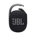 【中古】 JBL CLIP 4 Bluetoothスピーカー USB C充電 IP67防塵防水 パッシブラジエーター ポータブル 2021年モデル ブラック J...