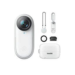 【中古】 Insta360 GO 2 小型アクションカメラ 重さ27グラム 4メートル防水 手ブレ補正 ハンズフリー POV撮影 1 2.3インチセンサー 充電ケースとマウント