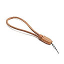 【中古】 ARNUVO アルヌボ ラフレザー カメラストラップ Rough Leather WS (先細紐タイプ) ブラウン(2)