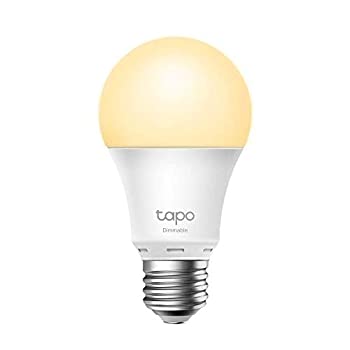 【未使用】【中古】 TP-Link Tapo スマート LED ランプ 調光タイプ 電球色 E26 800lm 電球色 Echo シリーズ Google ホーム 対応 追加機器不要 Tapo L510E A