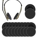 【中古】 Geekria 10 Pairs QuickFit イヤーパッド 互換性 パッド AKG Koss Logitech Plantronic Rapoo...