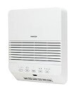 【未使用】【中古】 山善 YAMAZEN 大風量 セラミックヒーター 壁掛タイプ (温度センサー) (1200 600W 2段階切替) (風量2段階調節) (切タイマー 最大6時間) (8時間オートオ