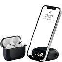 【中古】 AirStand AirPods Proケース 携帯電話スタンド付きのAirPodsケース TPU& PC全面保護カバー 耐衝撃 ワイヤレス充電対応 ...