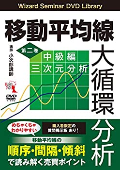 【未使用】【中古】 移動平均線大循環分析 第二巻 中級編 三次元分析 DVD