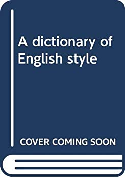 楽天ムジカ＆フェリーチェ楽天市場店【中古】 A DICTIONARY OF ENGLISH STYLE