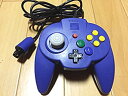 【中古】 ホリパッドミニ64 ブルー N64